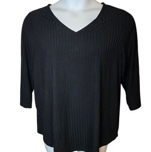 Rachel Zoe Elegant Black Top